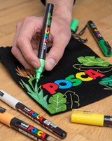 Verfstift Posca PC5M medium koel assorti set à 8 stuks-3
