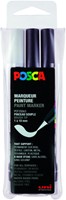 Brushverfstift Posca PCF350 1-10mm assorti set à 3 stuks