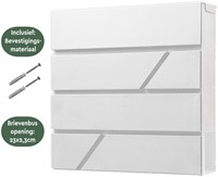 Brievenbus BRASQ PB200  Deluxe wit-2