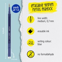 Gelschrijvervulling Online Magixx 0.7mm blauw doos à 12 stuks-2