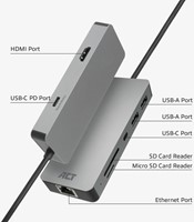 Dockingstation ACT USB-C 7-in-1-3