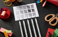 Creative Tips STABILO Arty assorti tips zwart en grijs blister à 10 stuks-1