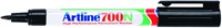 Viltstift Artline 700 rond 0.7mm zwart blister à 1 stuk-3