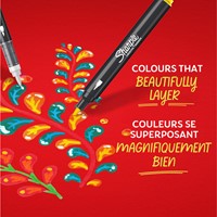 Brushstift Sharpie Creatieve marker assorti blister à 5 stuks-6