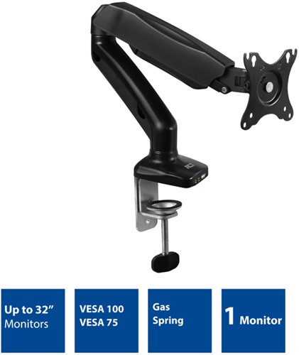 Monitorarm ACT office met gasveer 1 scherm-3