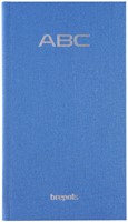 Adresboek Brepols Notaphone Nature blauw