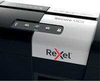 Papiervernietiger Rexel Secure MC3 P5 snippers 2x15mm-3