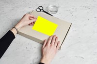 Etiket Rillprint 105x148mm fluorgeel 400 etiketten-1