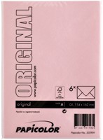 Envelop Papicolor C6 114x162mm babyroze pak à 6 stuks-3