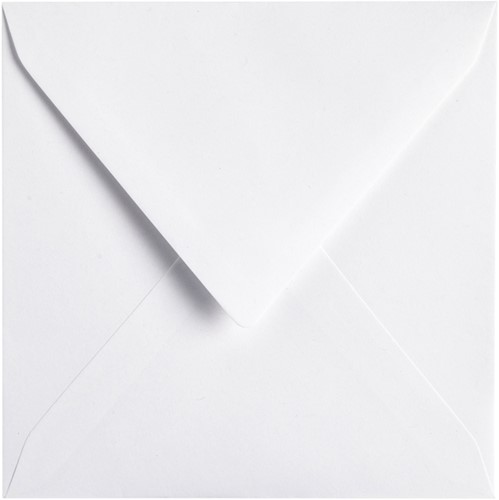 Envelop Papicolor 140x140mm kraft wit pak à 6 stuks-2