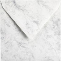 Envelop Papicolor 140x140mm marble grijs pak à 6 stuks-2