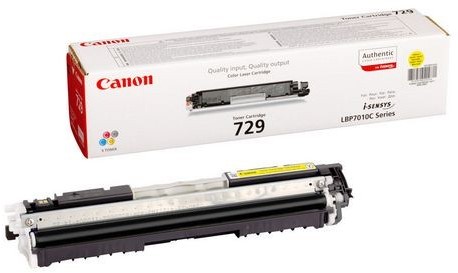 Toner Canon 729-Y 1K geel