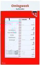 Weekomlegkalender 2026 Quantore