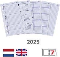 Agendavulling 2025 Kalpa Personal 7dagen/2pagina's