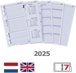 Agendavulling 2025 Kalpa Personal 7dagen/2pagina's
