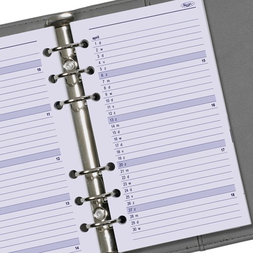 Agendavulling 2025 Kalpa Personal 7dagen/2pagina's-3
