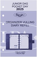 Agendavulling 2025 Kalpa Pocket 1dag/1pagina-2