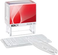 Tekststempel Colop Printer 30/1 personaliseerbaar 5regels 47x18mm-2