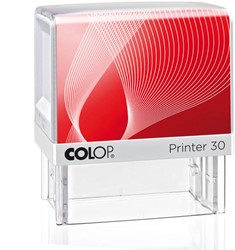 Tekststempel Colop Printer 30 personaliseerbaar rood
