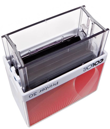 Tekststempel Colop Printer 40 personaliseerbaar rood-2