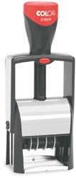 Datumstempel Colop Heavy Duty 2100/4 Classic Line Nederlands rood