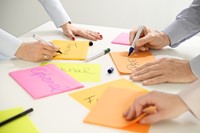 Memoblok Post-it 6845 Super Sticky 203x152mm assorti 4 stuks-2