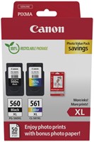 Inktcartridge Canon PG-560XL CL-561XL photo value