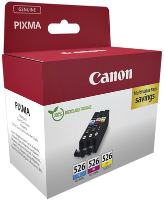 Inktcartridge Canon CLI-526 3 kleuren-2