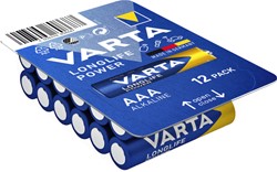 Batterij Varta Longlife Power big box 12xAAA
