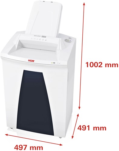 Papiervernietiger HSM Securio AF500 snippers 1,9x15mm-2