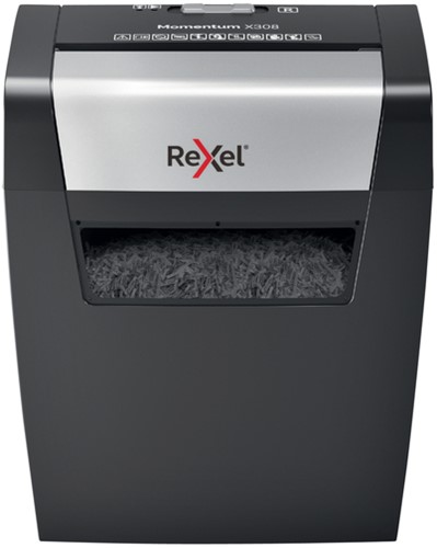 Papiervernietiger Rexel Momentum X308 snippers 5x42mm-2