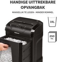 Papiervernietiger Fellowes Powershred 12C snippers 4x40mm-3