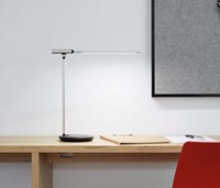 Bureaulamp MAUL Rubia LED voet dimbaar colour vario + usbpoort zilver-2