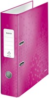 Ordner Leitz WOW 180° A4 80mm karton roze-2