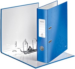 Ordner Leitz WOW 180° A4 80mm karton blauw