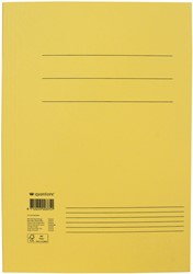 Dossiermap Quantore Folio 300gr geel