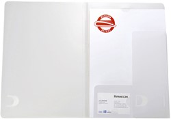Offertemap Oxford A4 met insteektas 2 kleppen 0.5mm PP transparant