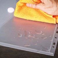 Enveloptas Europel A4 240x310mm 11-gaats PP transparant wit-1