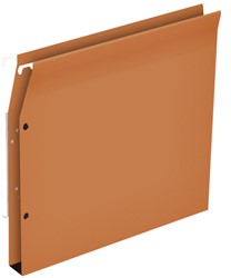 Hangmap Medium Flex A4 U-bodem 30mm karton oranje