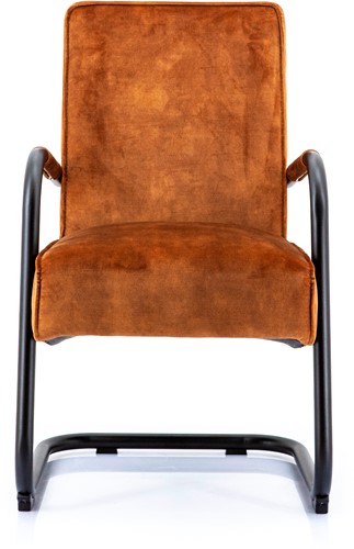 Dunton vergaderstoel Adore cognac