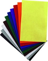 Vilt Folia 20x30cm 150gr 10 vel assorti kleuren-2