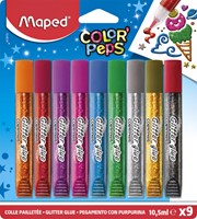 Glitterlijm Maped Color'Peps set á 9 kleuren