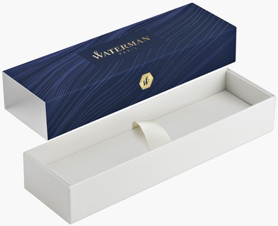 Balpen Waterman Allure black lacquer CT medium-3