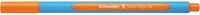 Balpen Schneider Slider Edge extra breed 0.6mm oranje-1