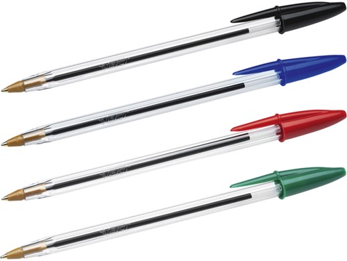 Balpen Bic Cristal medium blauw-2