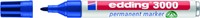 Viltstift edding 3000 rond 1.5-3mm blauw