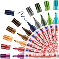 Viltstift edding 3000 rond 1.5-3mm oranje-3