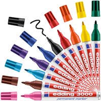 Viltstift edding 3000 rond 1.5-3mm bruin-1