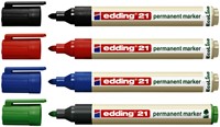 Viltstift edding 21 Eco rond rood 1.5-3mm-2