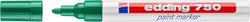 Viltstift edding 750 lakmarker rond groen 2-4mm